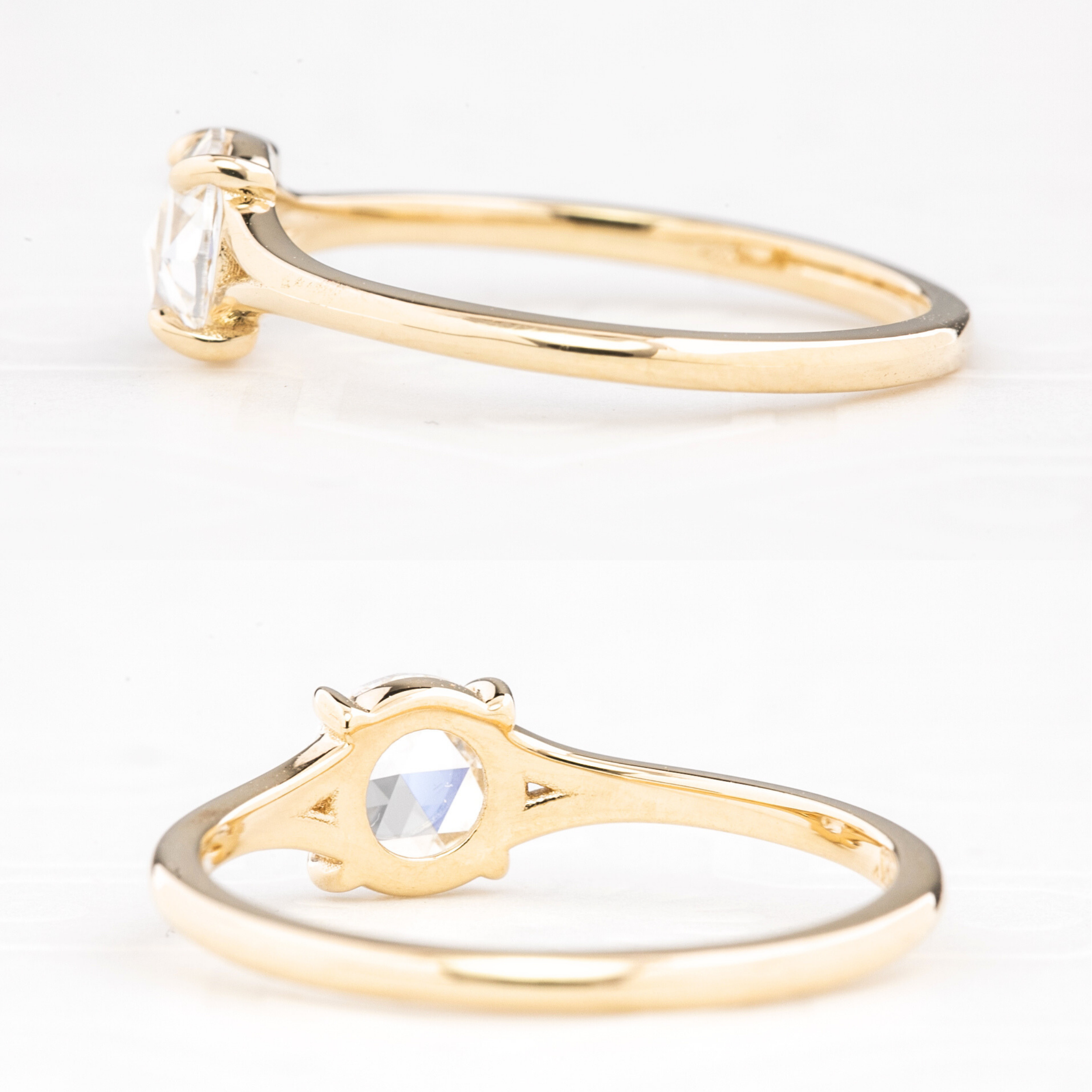 Kylie Round Diamond Ring