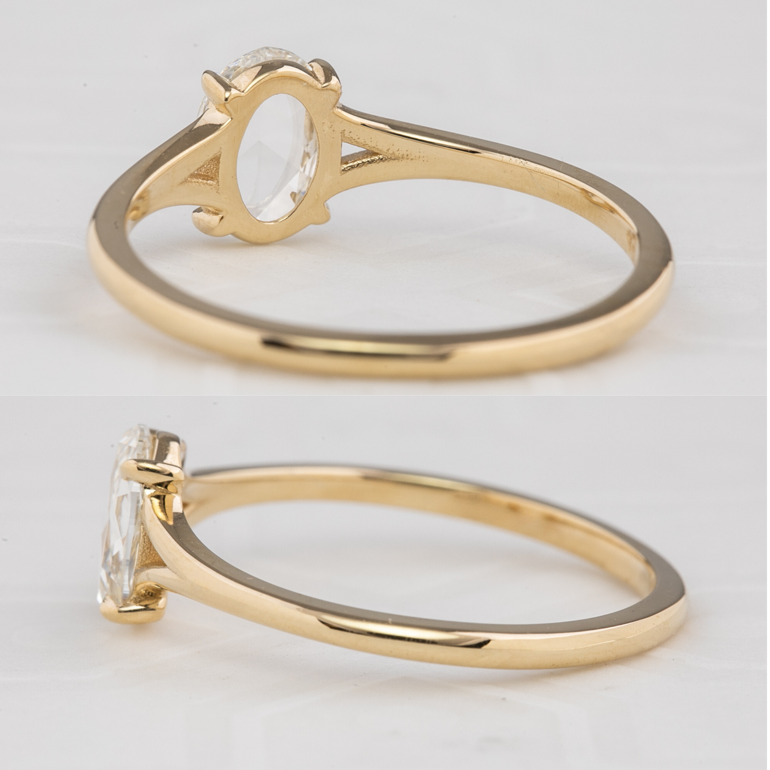 カイリーリング ・0.44ct・ダイヤモンド・K14YG