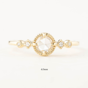 Stella Round Diamond Ring