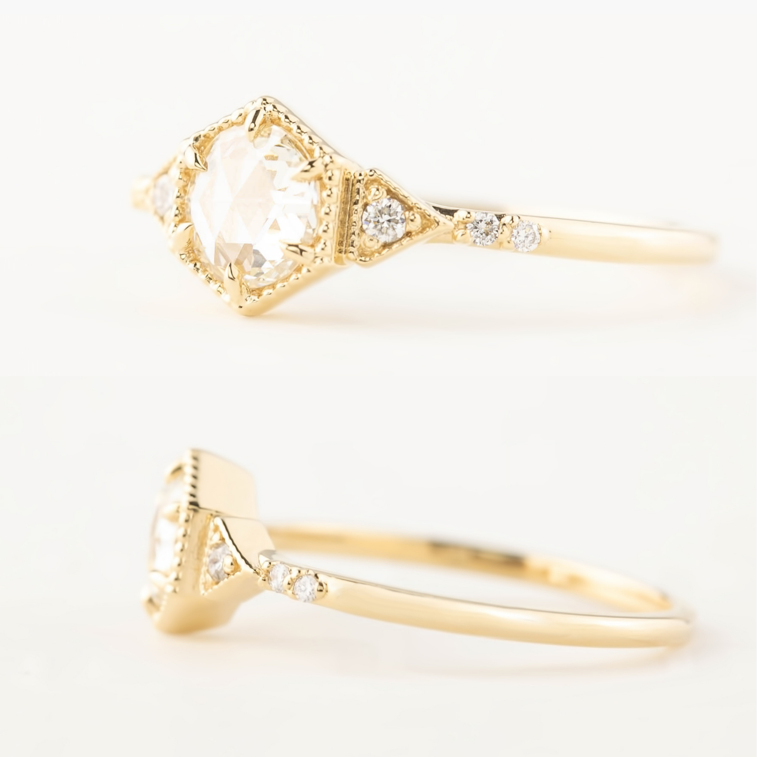 Agatha Round Diamond Ring