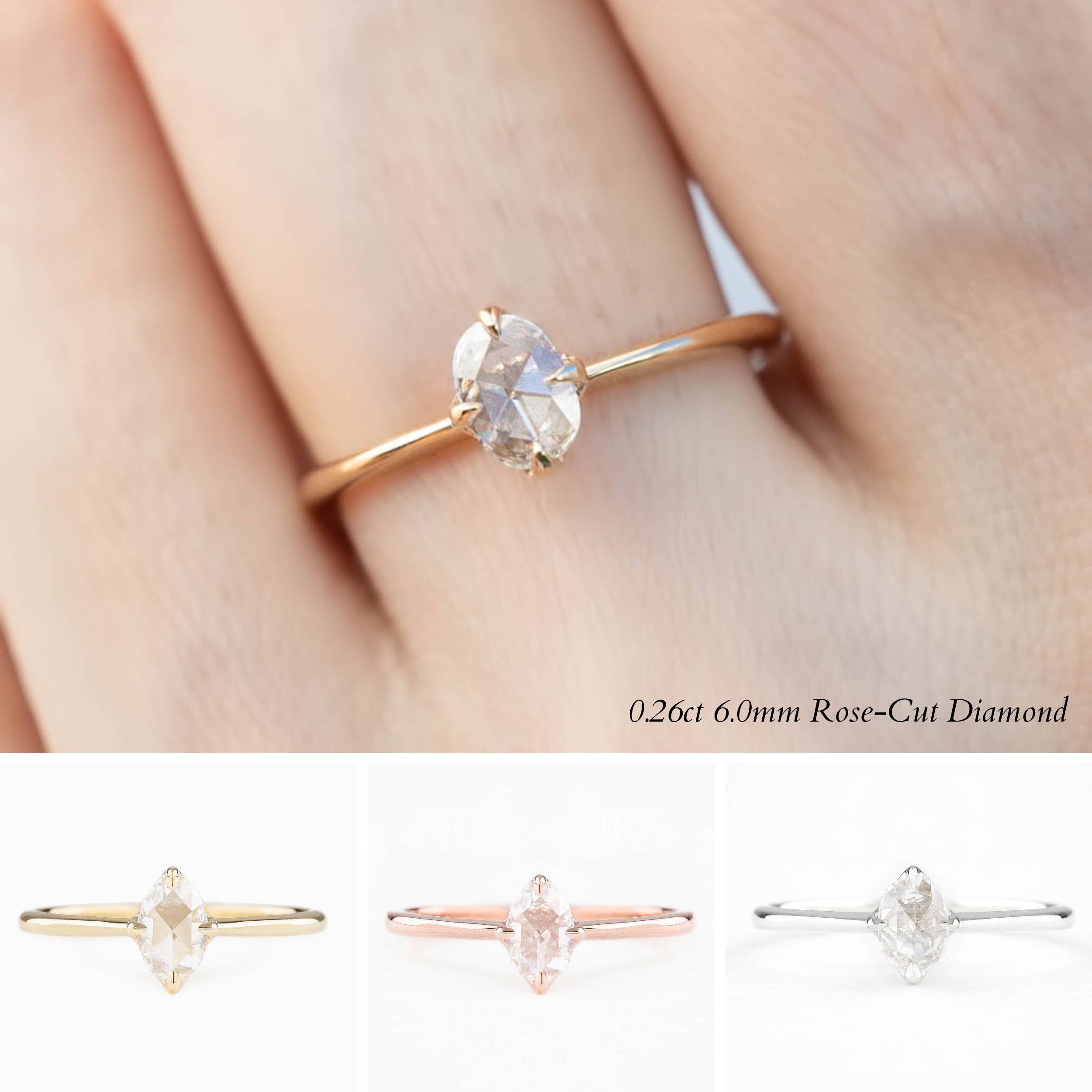 Alice Oval Diamond Ring