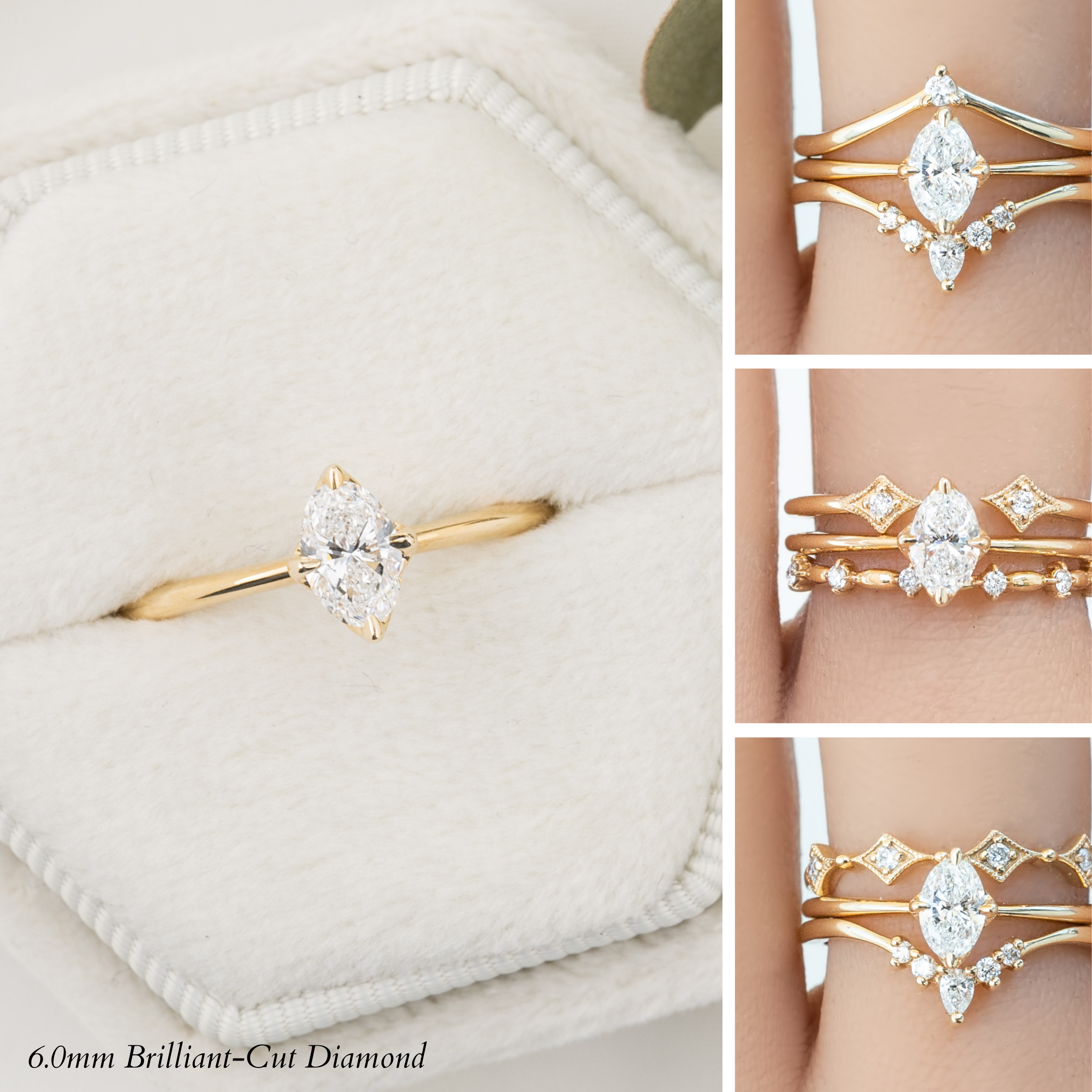 Alice Oval Diamond Ring