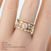 Stella Round Diamond Ring