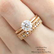 Floryn Round Diamond Ring