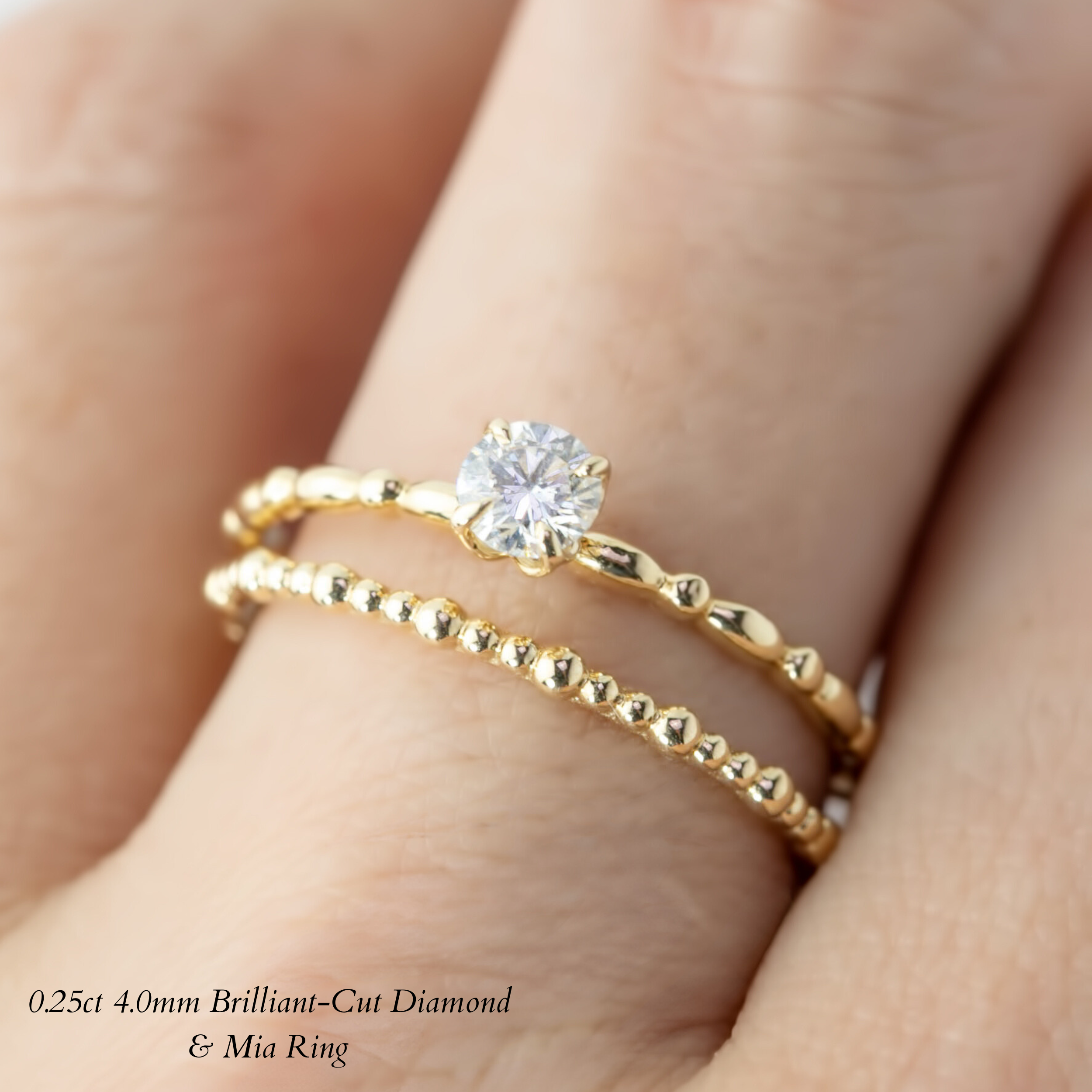 Candy Round Diamond Ring