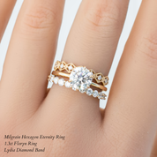 Floryn Round Diamond Ring