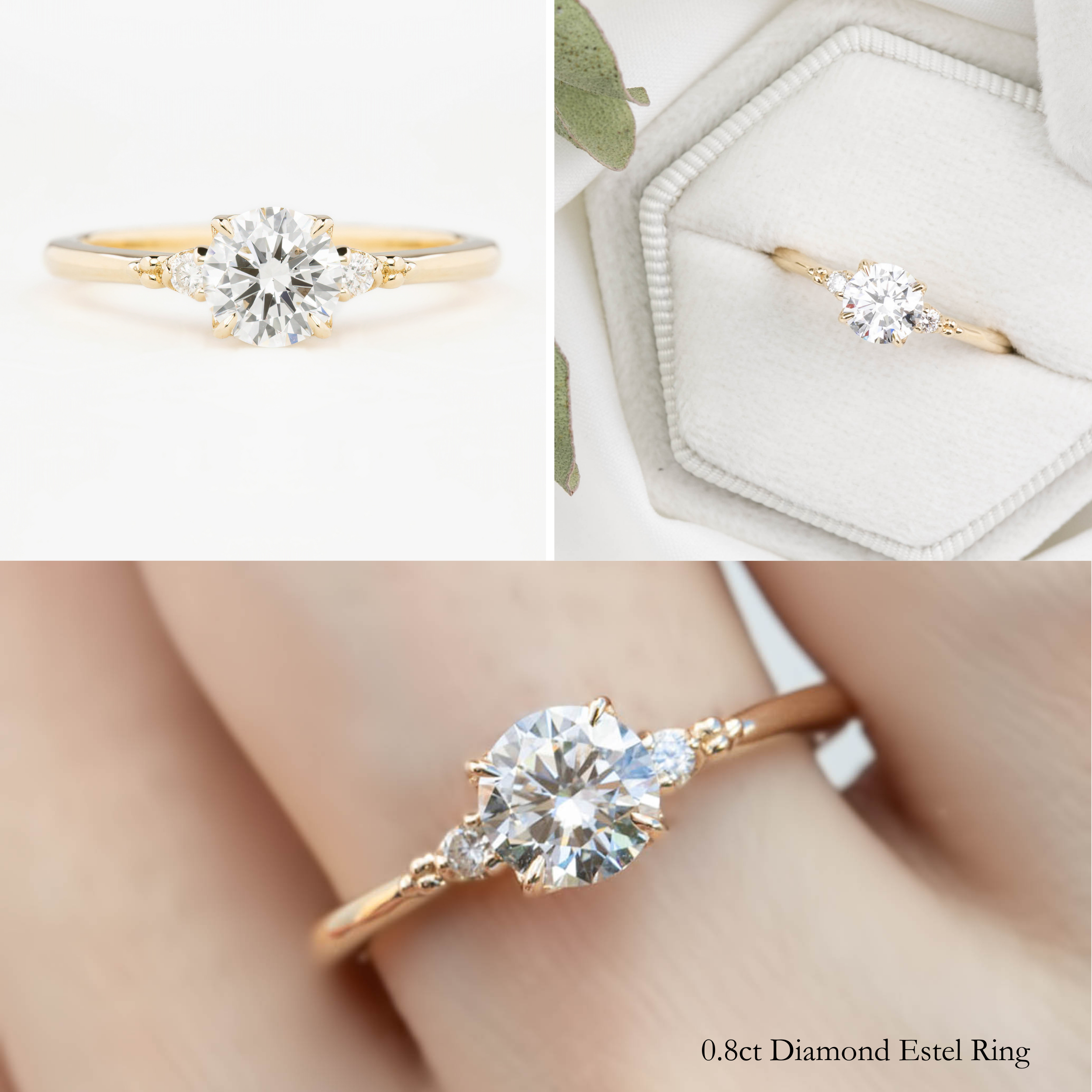 Estel Round Diamond Ring