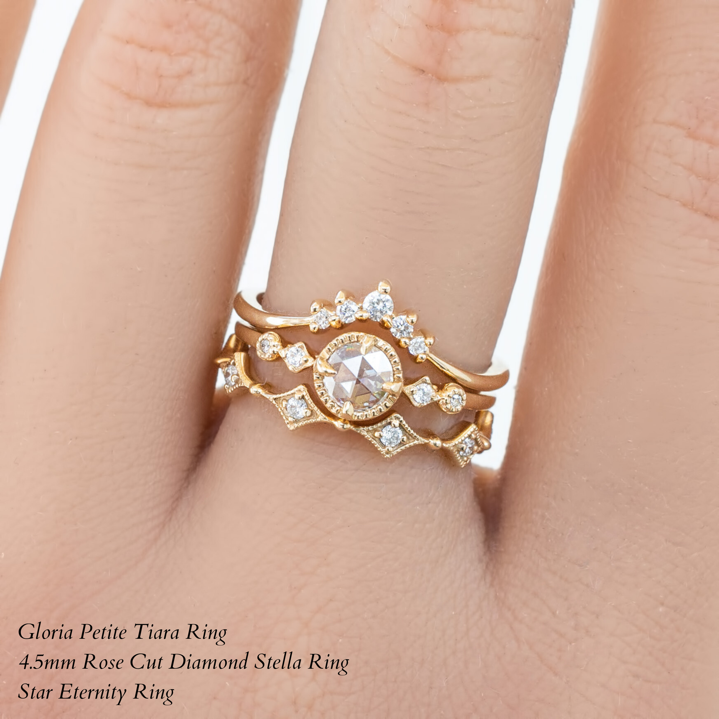 Stella Round Diamond Ring