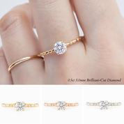 Candy Round Diamond Ring