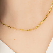 Curb & Paperclip Chain