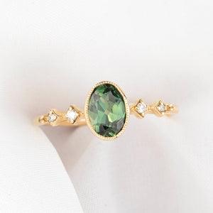 Celeste Ring, 1.03ct Queensland Sapphire