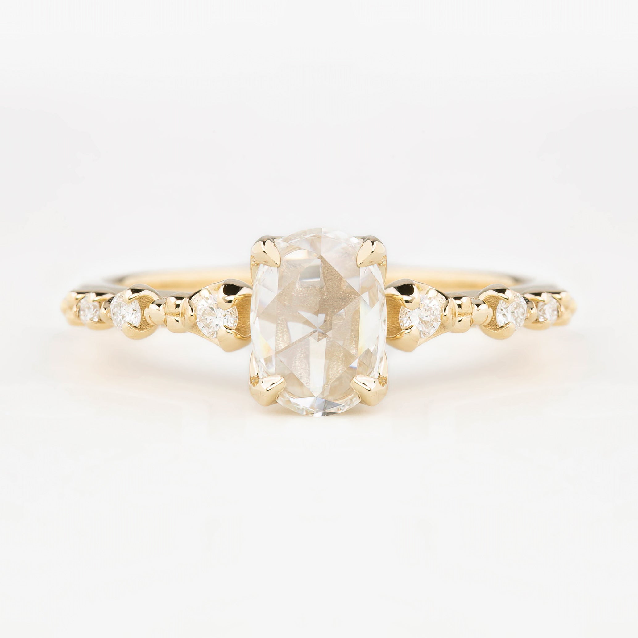 Wisteria Oval Diamond Ring