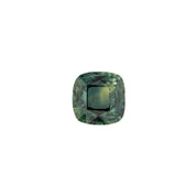 1.63ct Cushion Cut Parti Blue Green Madagascar Sapphire SF393