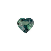1.62ct Heart Cut Blue Green Madagascar Sapphire SF477