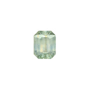 1.60ct Radiant Cut Light Blue Green Montana Sapphire SF508