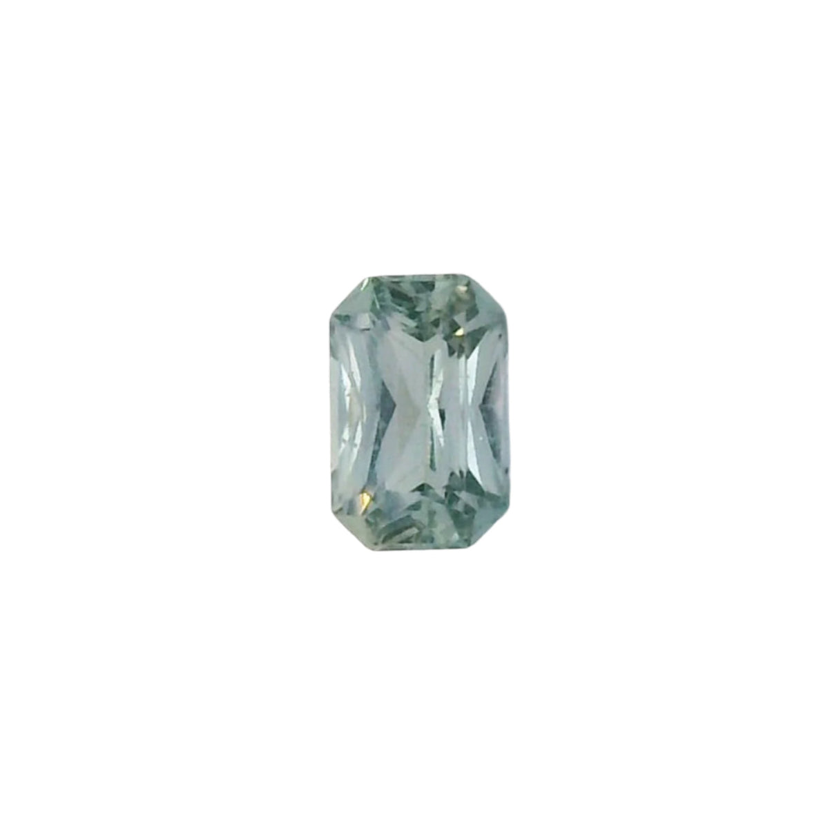 1.61ct Emerald Cut Light Blue Madagascar Sapphire SF528