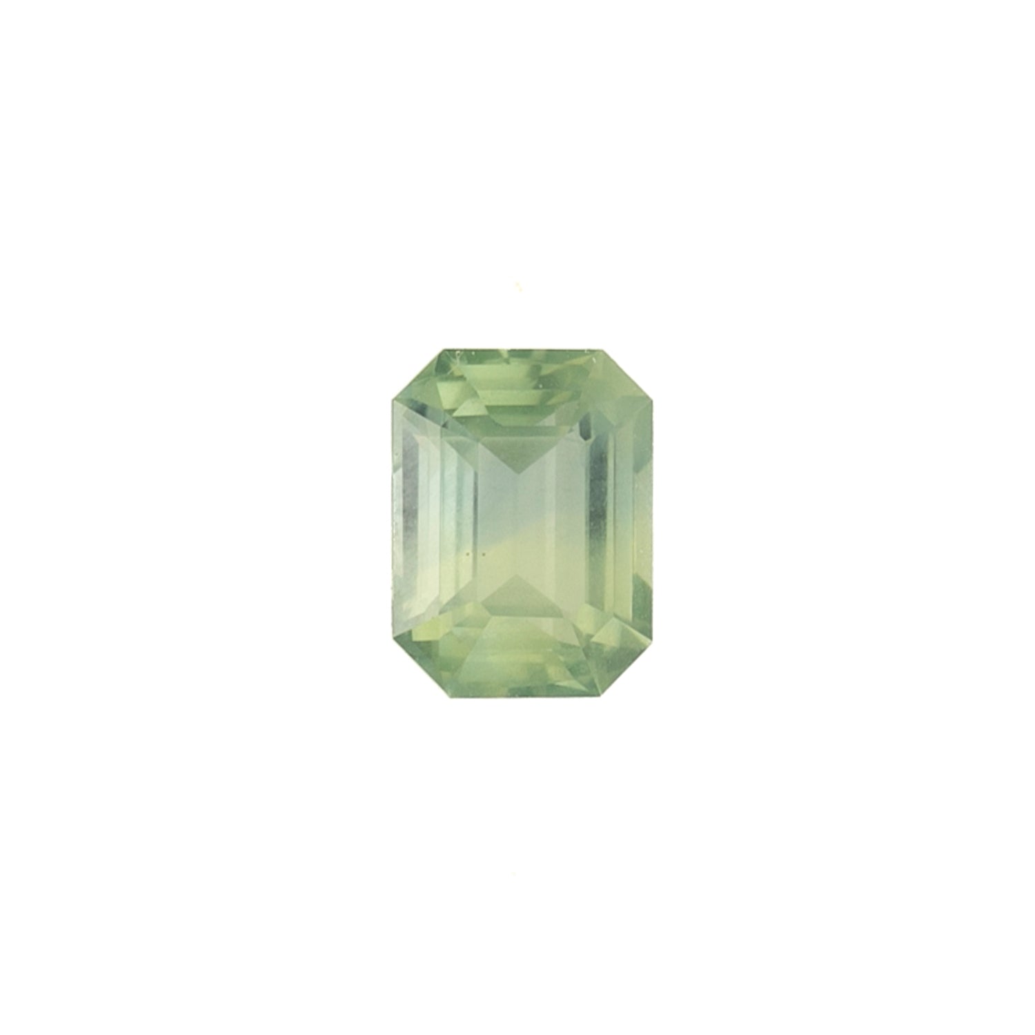 1.95ct Emerald Cut Green Montana Sapphire Sapphire SF562