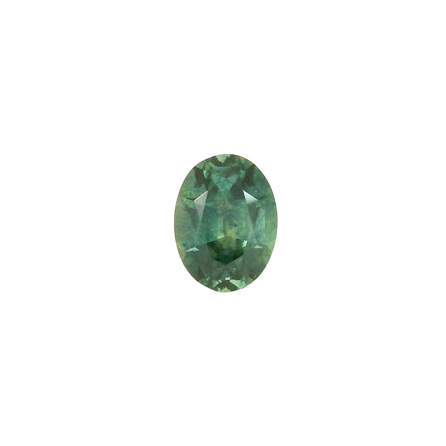 1.42ct Oval Cut Blue Green Montana Sapphire SO596