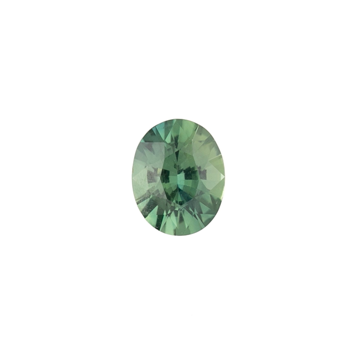 1.50ct Oval Cut Blue Green Madagascar Sapphire SO605
