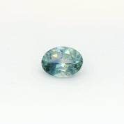 1.57ct Oval Cut Light Blue Green Montana Sapphire SO613