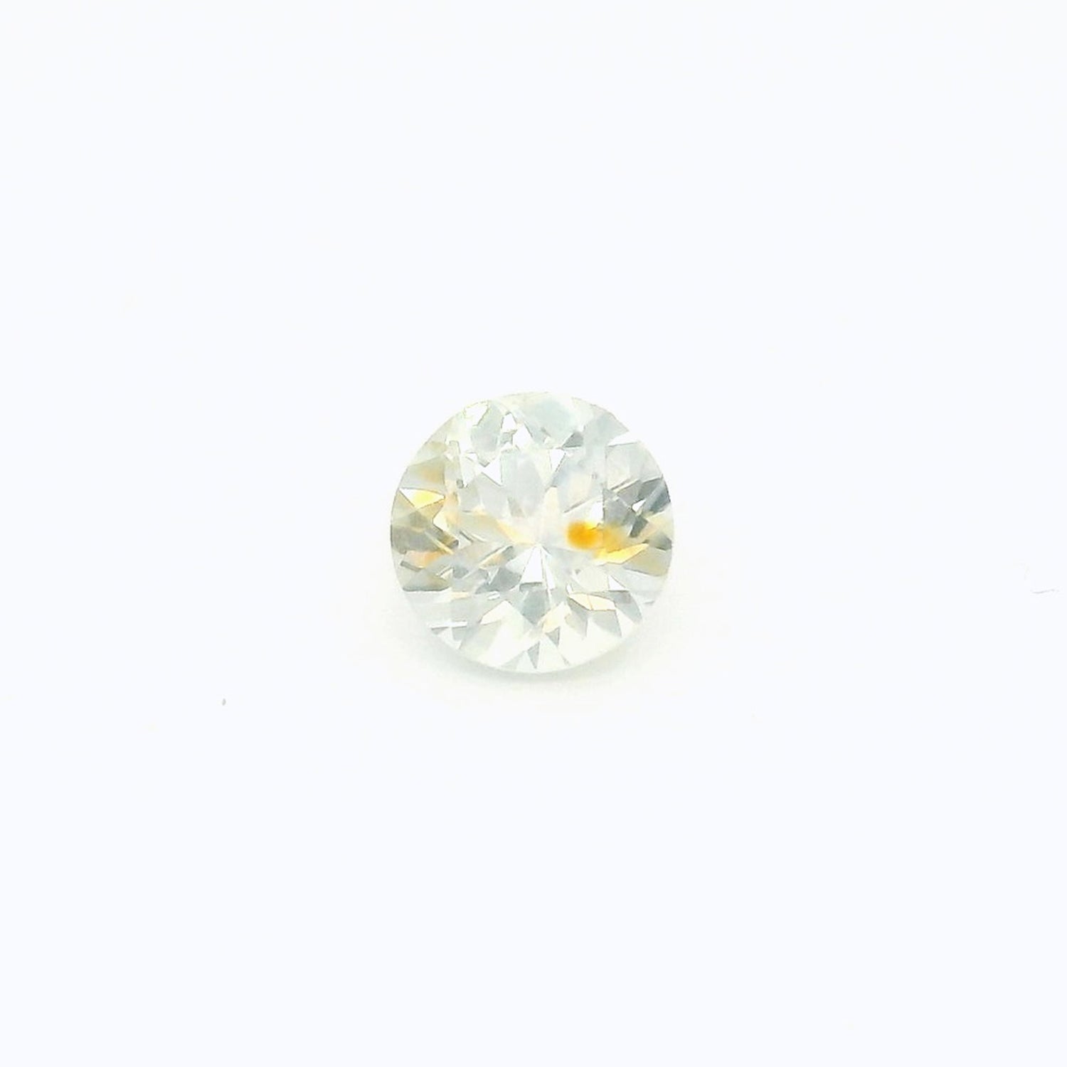 1.42ct Round Cut Faint Blue Montana Sapphire SR413