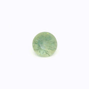 1.54ct Round Cut Light Green Montana Sapphire SR420