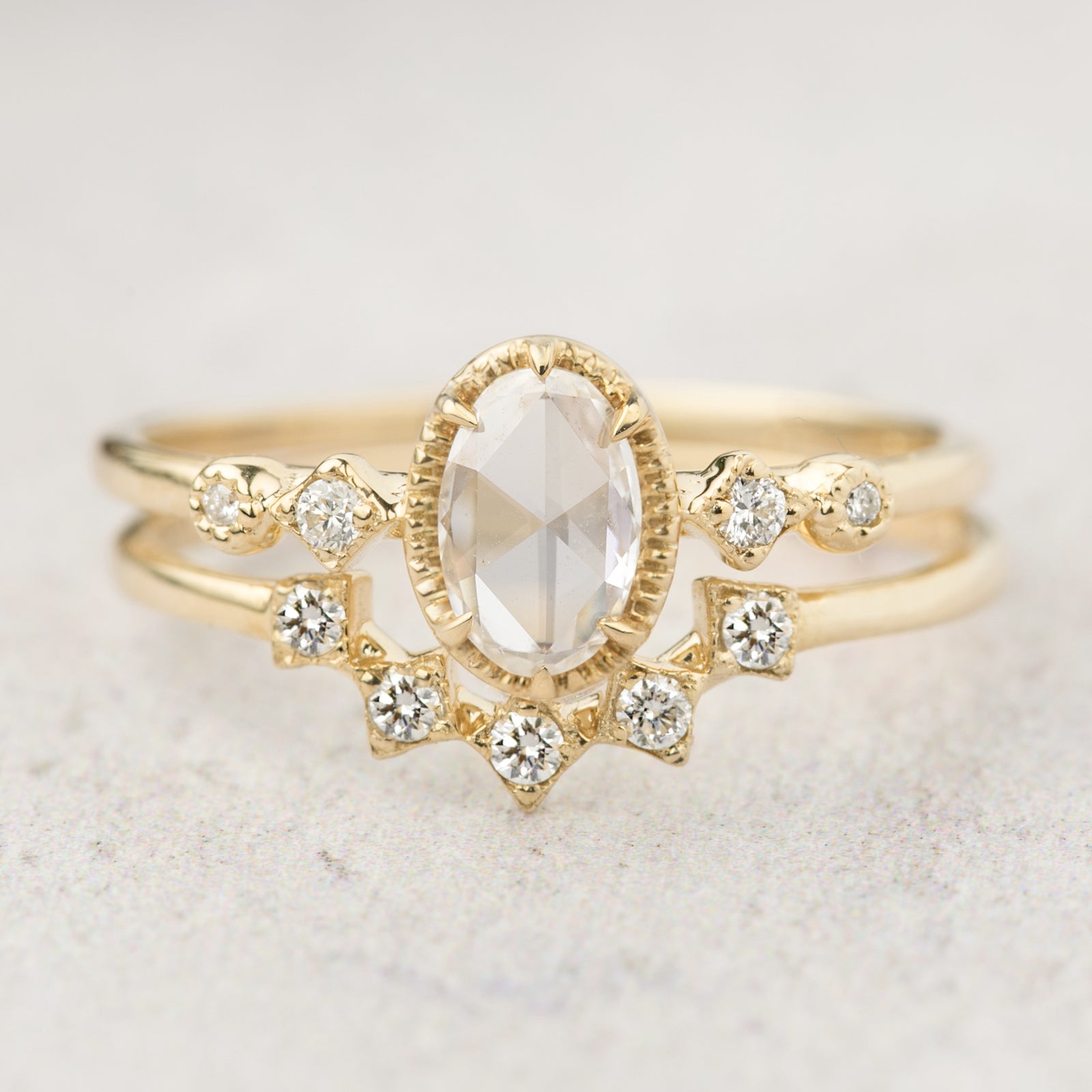 Stella Oval Diamond Ring