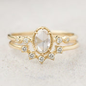 Stella Oval Diamond Ring