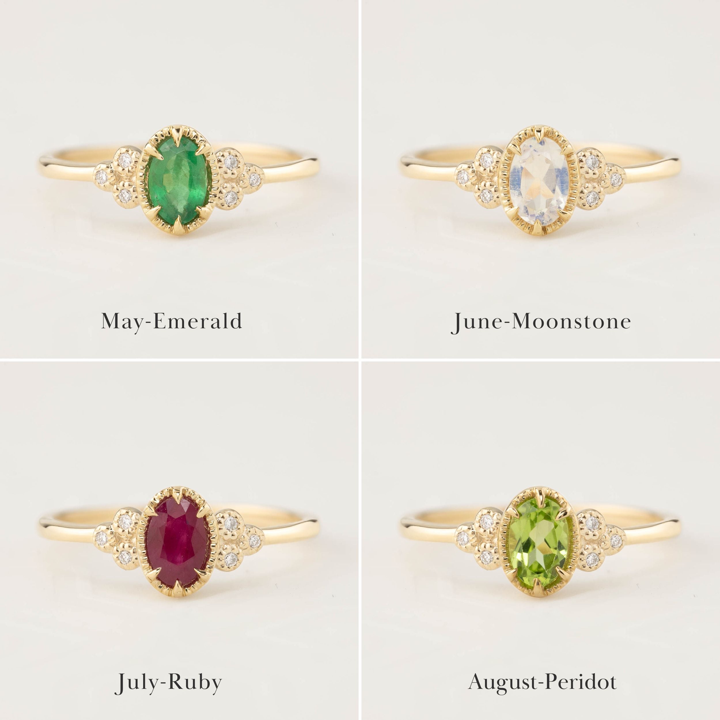 Birthstone Celine Ring