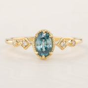 Stella Ring Blue Topaz
