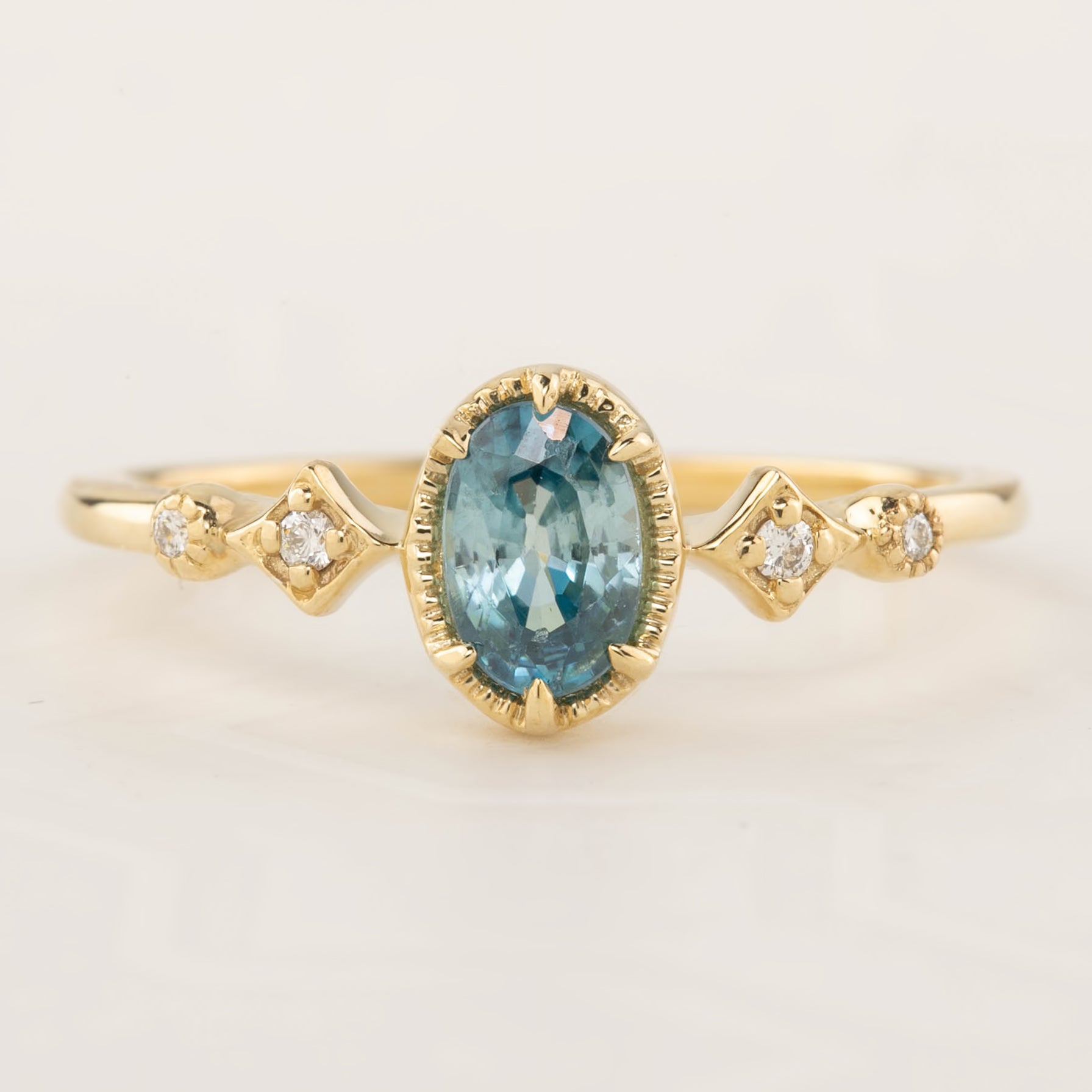 Stella Ring Blue Topaz