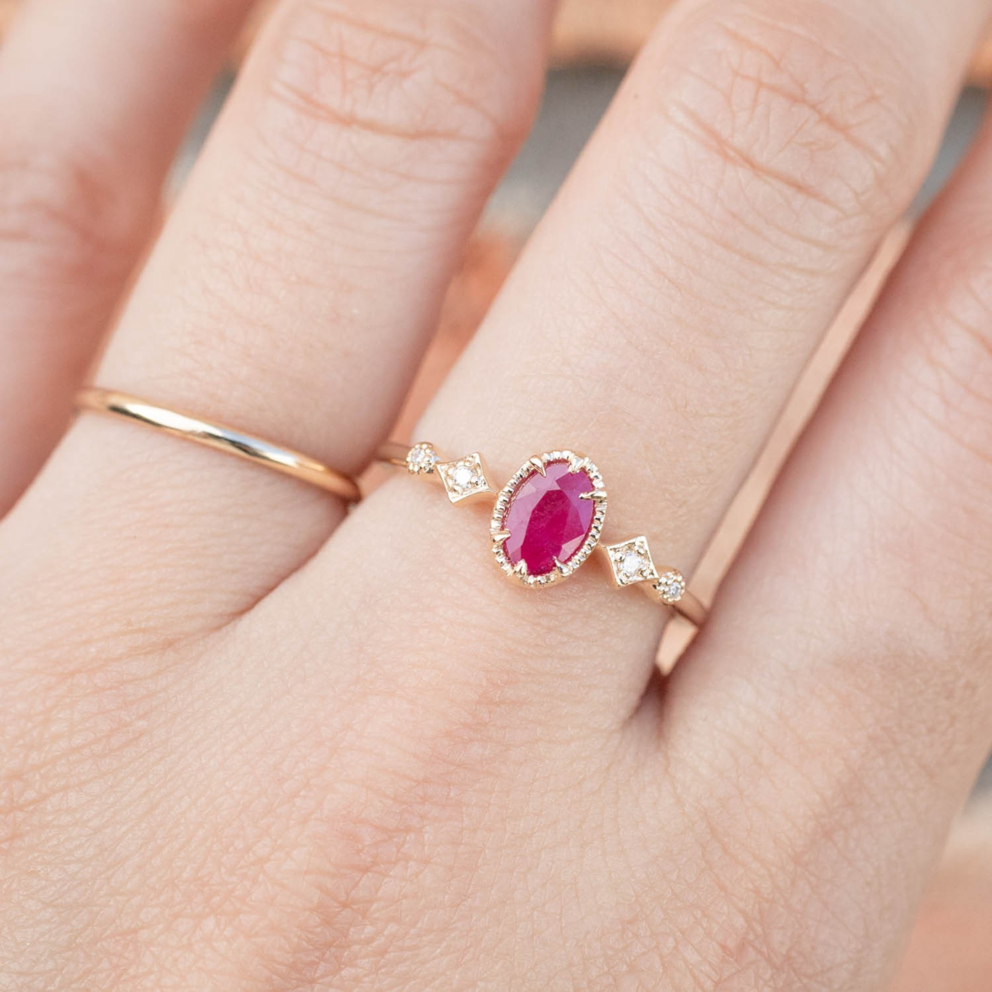 Stella Ring Ruby