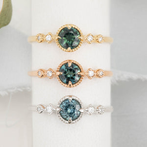 Stella Ring, 0.45ct Queensland Sapphire