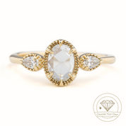 Diana Oval Diamond Ring