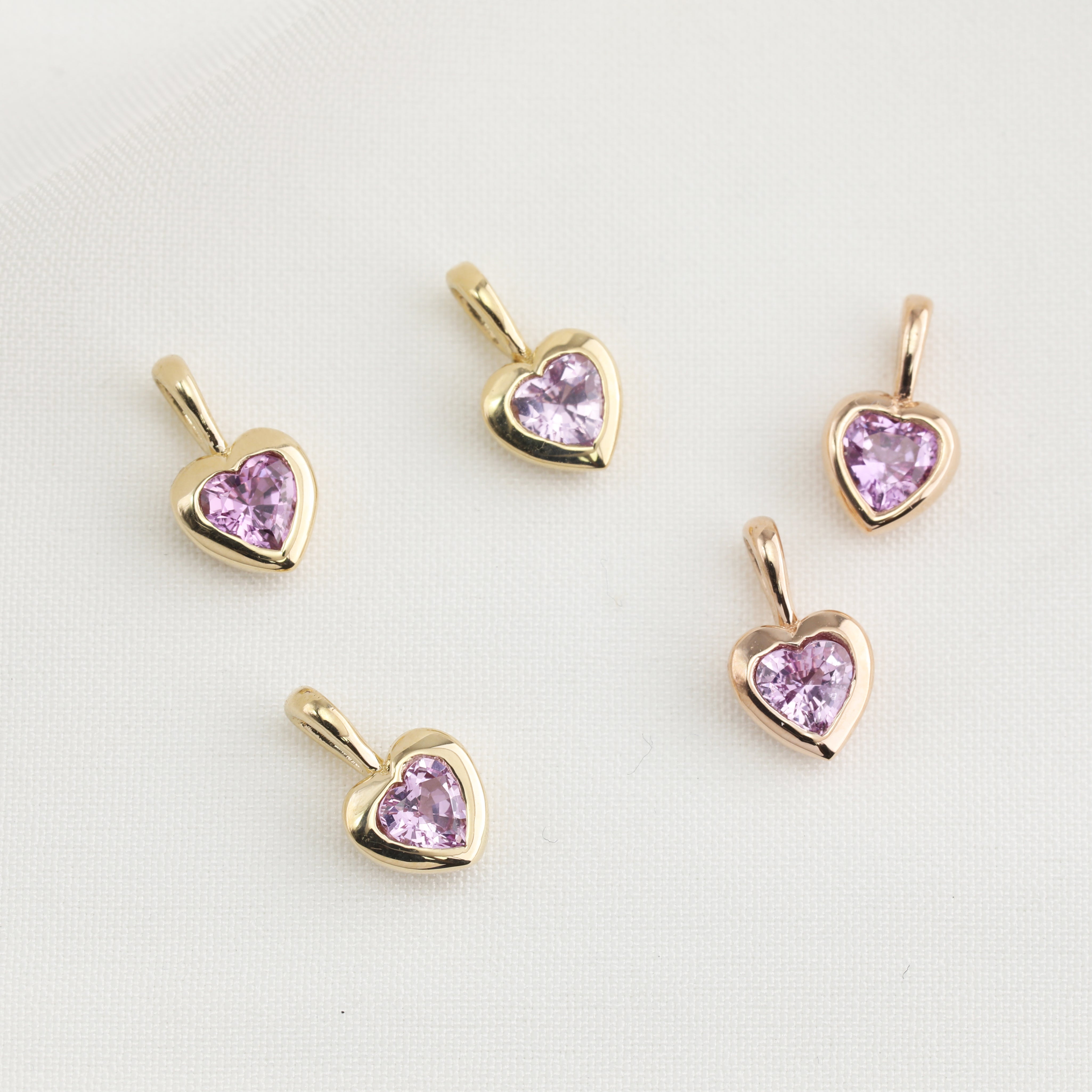 Heart Charm Necklace Setting