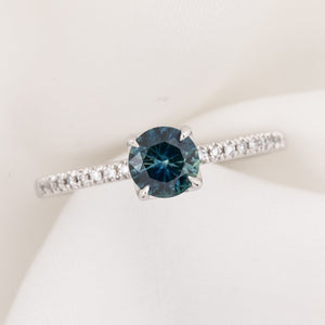 Maria Ring, 0.75ct Montana Sapphire