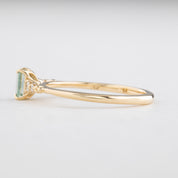 Estel Fleur Ring, 0.45ct Montana Sapphire