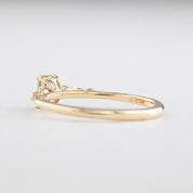 Estel Fleur Ring, 0.45ct Montana Sapphire