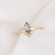 Genevie Ring, 0.35ct Madagascar Sapphire