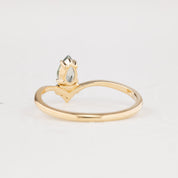 Genevie Ring, 0.35ct Madagascar Sapphire