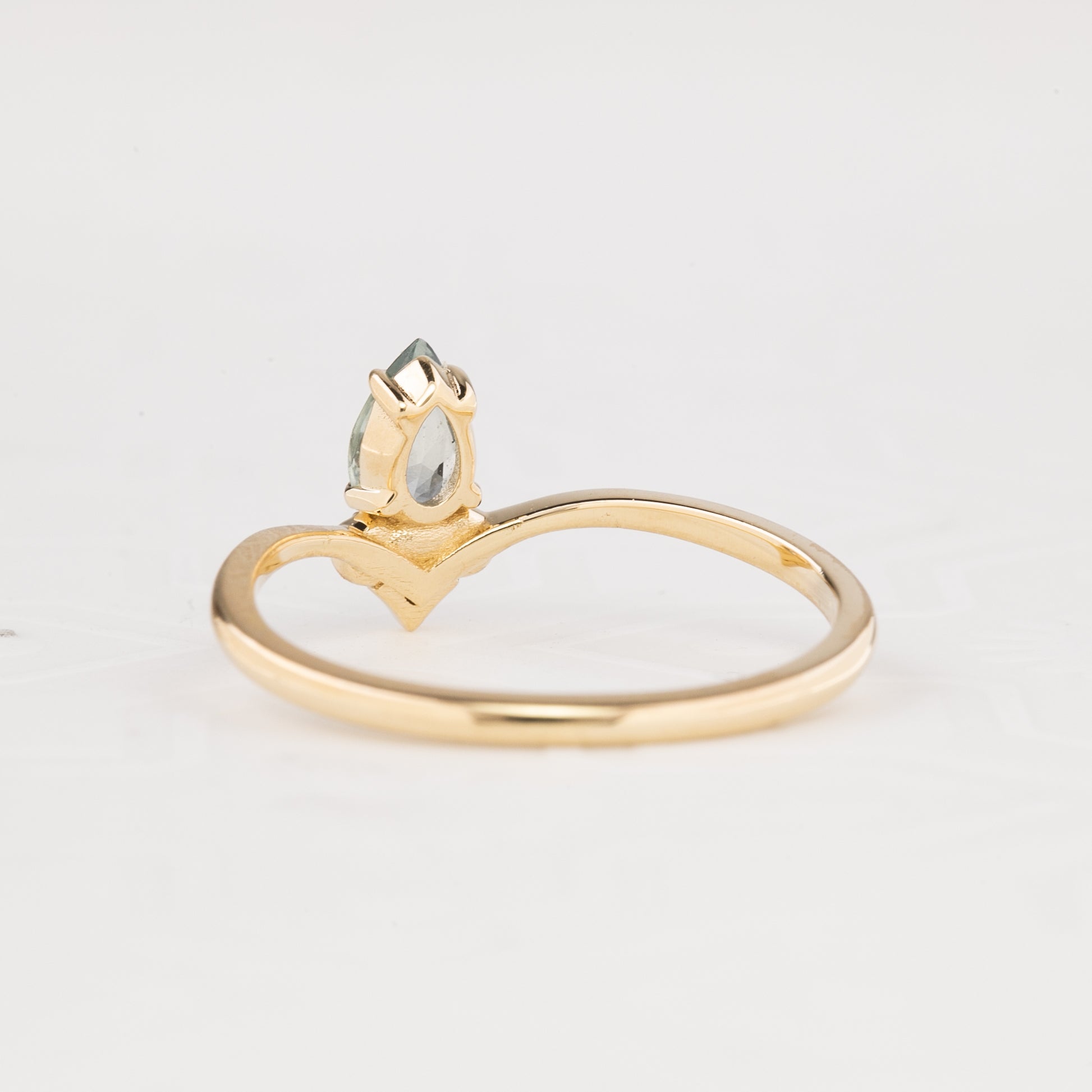 Genevie Ring, 0.35ct Madagascar Sapphire