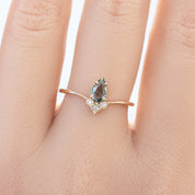 Genevie Ring, 0.35ct Madagascar Sapphire