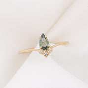 Genevie Ring, 0.35ct Madagascar Sapphire