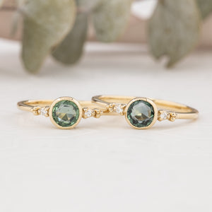 Estel Bezel Ring, 0.50ct Madagascar Sapphire