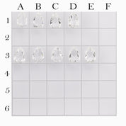 6x4mm 0.25ct ローズカット ダイヤモンド