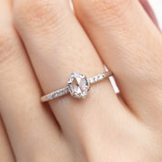 Grace Oval Diamond Ring