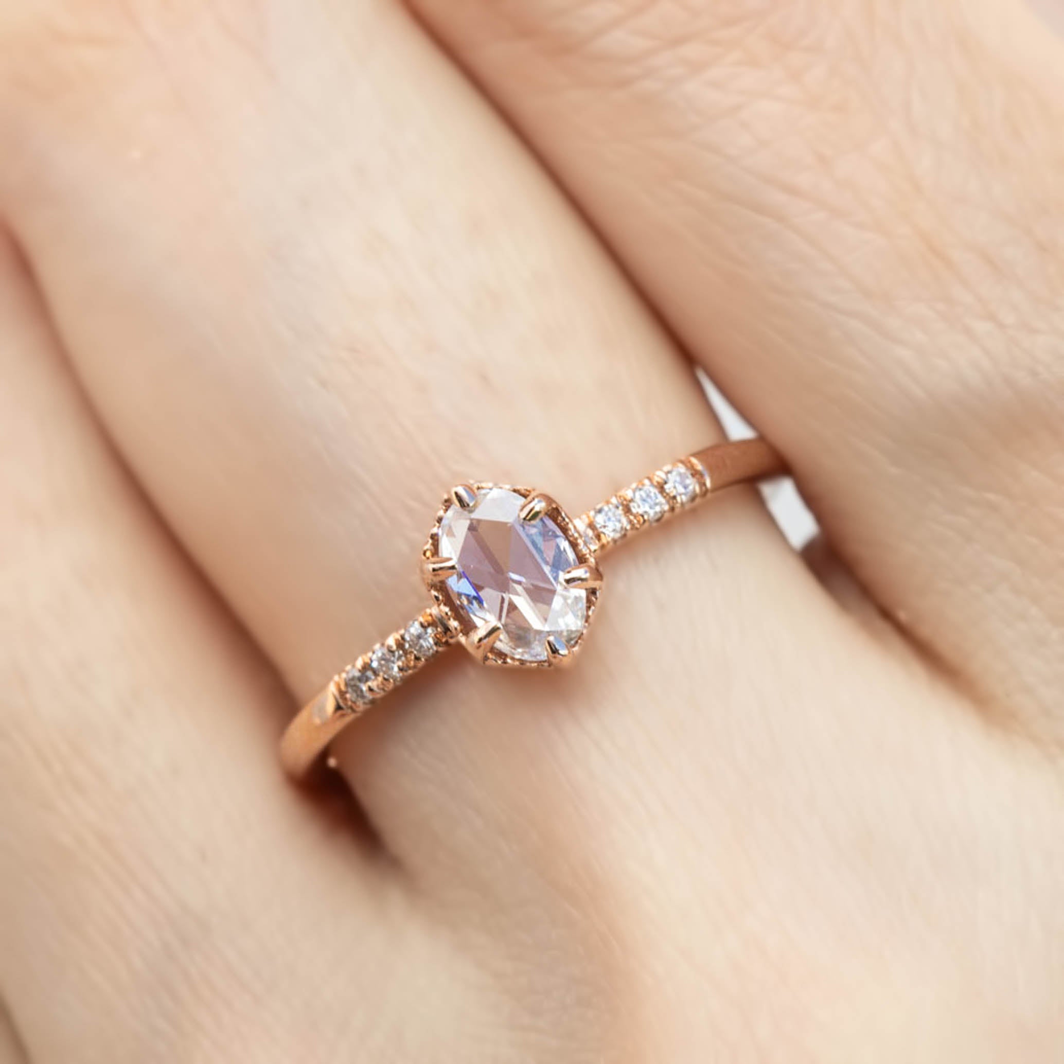 Grace Oval Diamond Ring