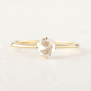 【一点物】アリスリング ラウンドローズカットダイヤモンド 0.3ct