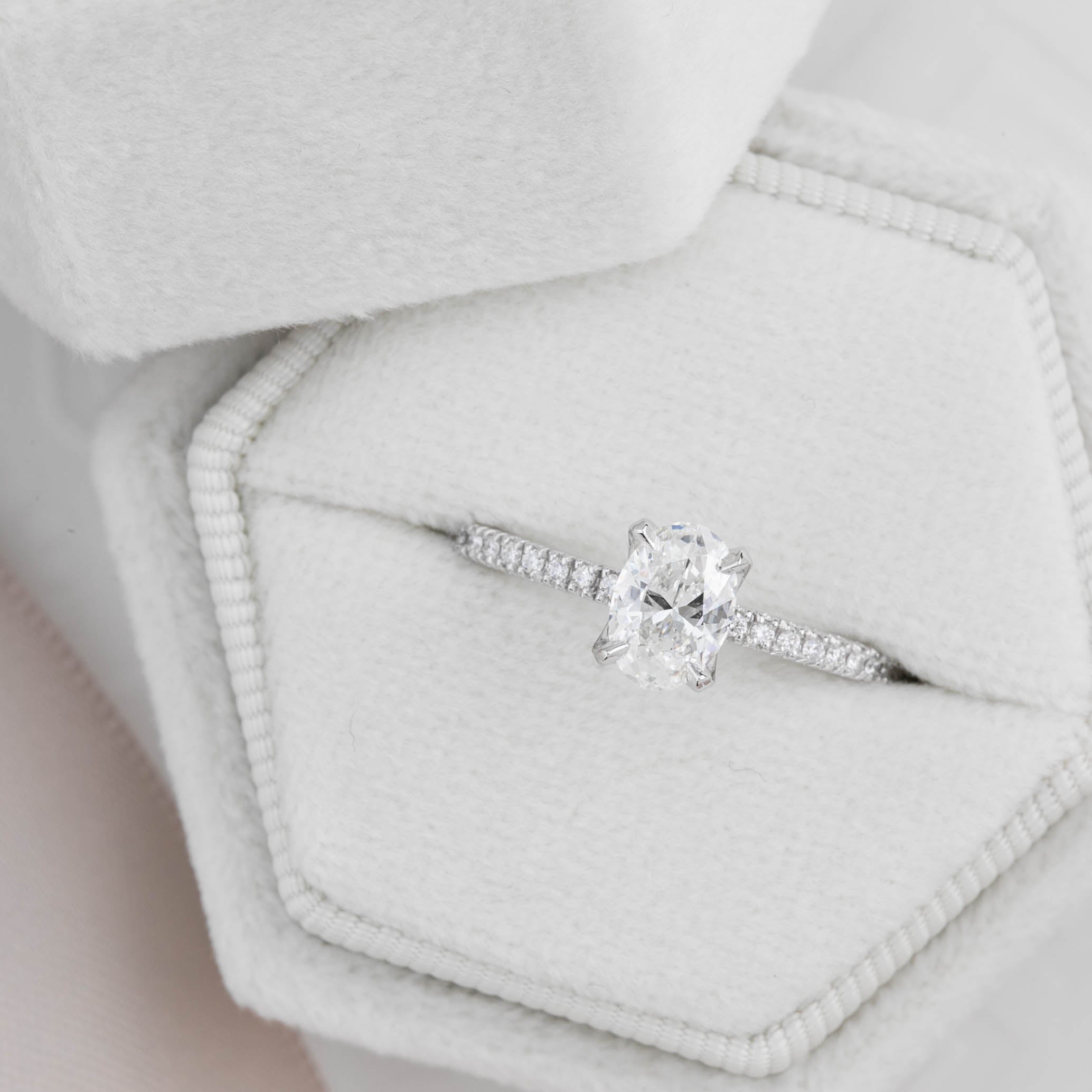 Maria Oval Diamond Ring