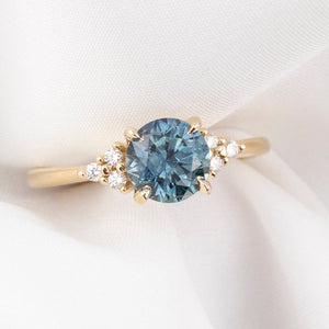 Teresa Ring, 1.55ct Blue Montana Sapphire